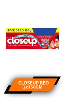 Closeup Red Toothpaste 2x150gm